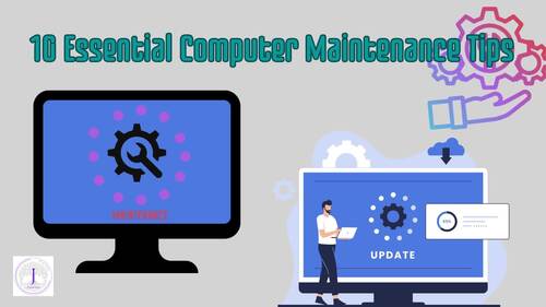 Computer Maintenance Webquest Presentation Activity by Digital J Creatives