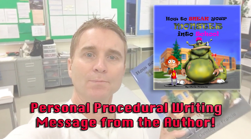 Preview of Procedural Writing: Author Personal Video to your Class