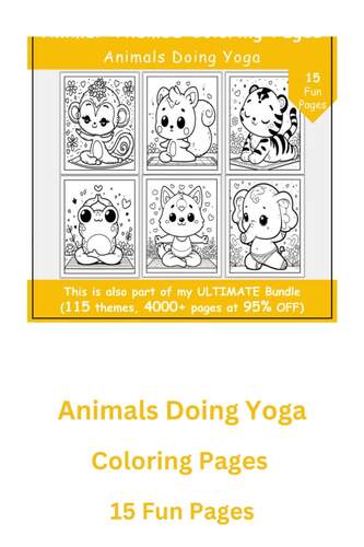 Yogi Animals Coloring Pages | 15 Printable Coloring Sheets to Spark ...