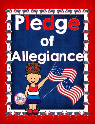 Pledge of Allegiance Activities | Worksheets | Writing | Reader | TpT