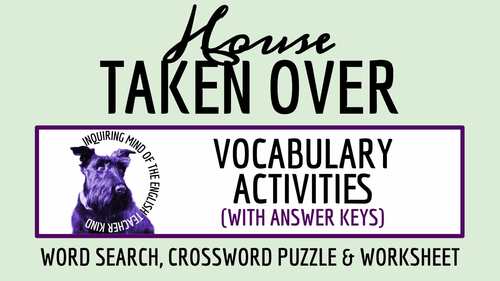 quot House Taken Over quot by Julio Cortázar Vocabulary Activities Crossword