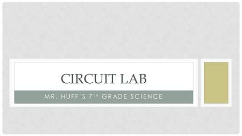 Preview of Three Types of Circuits - Lab - Simple, Series, Parallel - VIDEO