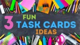 3 Fun Task Card Game Ideas!