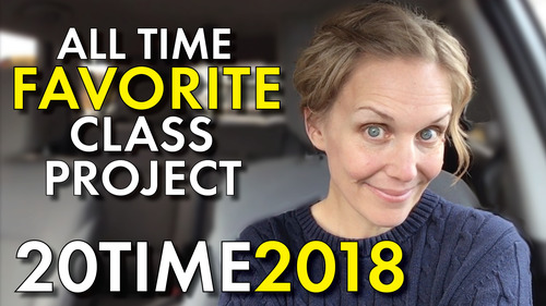 Preview of Project-Based Learning, 20Time, Favorite Project for High School English Classes