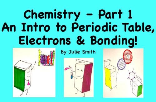 Preview of Intro to Chemistry with the Paper Chemistry Set - Periodic Table & Bonding