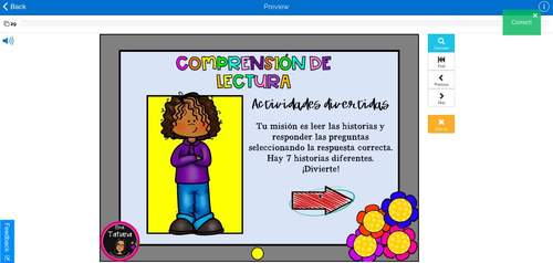 Spanish Boom Cards Historias Cortas Actividades Divertidas By Sra Tatiana