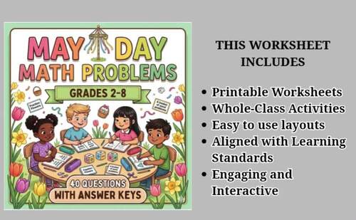 May Day Math Word Problems | 40 Engaging Spring-Themed Word Problems ...