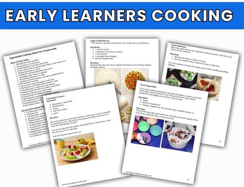 Early Learning Cooking Activities-50 Class Cooking Recipes & Snack Ideas