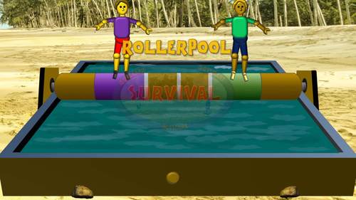 SURVIVAL: ROLLERPOOL - A PowerPoint question and answer game for 2 teams