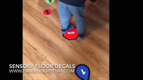 DIY Sensory Floor Path, Kindergarten Classroom Set Up - Cricut