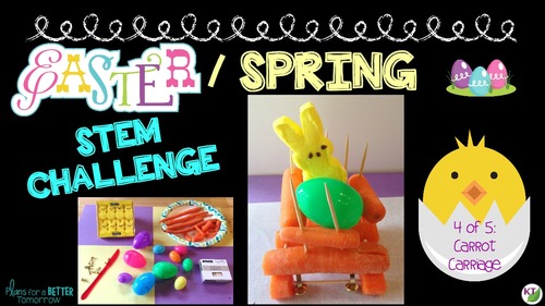 Preview of Easter STEM Activity - Carrot Carriage Video