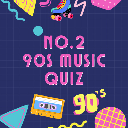 Preview of No. 2_90s Music Quiz | Fun Trivia Game for 30s-50s with Multiple Choice & Answer