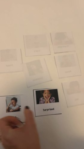 Emotions Memory Match Game by Allie Szczecinski with Miss Behavior