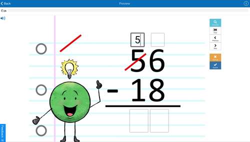 2 Digit Subtraction with Regrouping Math Boom Cards by 3rd Grade Engaged