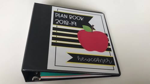 CUSTOM MADE PLAN BOOK TEMPLATE (INCLUDES WEEKLY AND DAILY TEMPLATES)