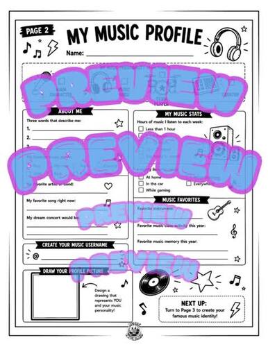 End of Year Music Activities for Middle School | Music Personality ...
