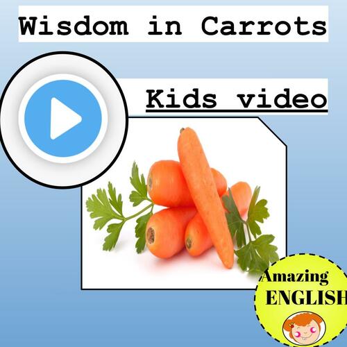 Preview of Wisdom in Carrots (Puppet Story)