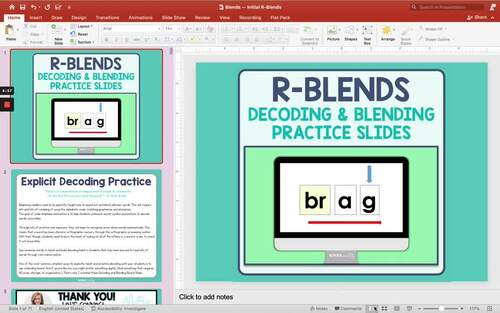 Decoding and Blending Board Slides - R-Blends