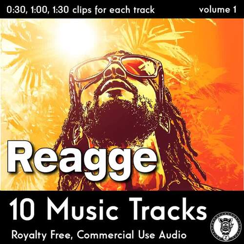 Reagge Audio music collection mp3 for commercial use by Z is for Zebra