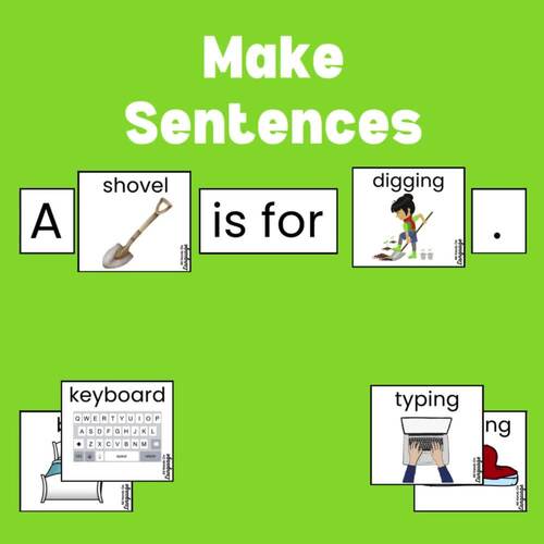 Object-Function Cards: Match & Sentence Formulation, Autism Support