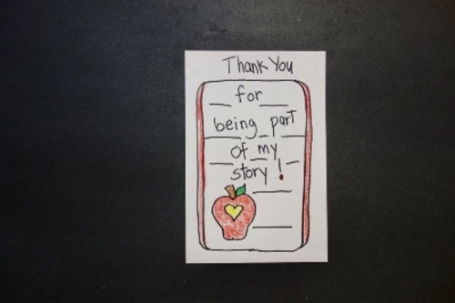 Preview of Let's Draw a Teacher Appreciation Note!