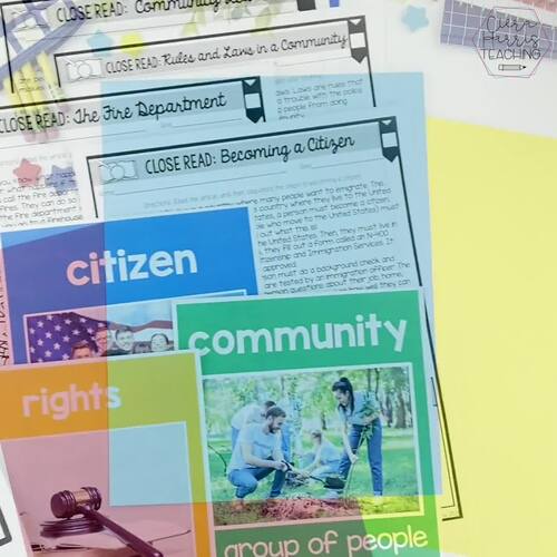 Community Social Studies & Reading Unit by Ciera Harris Teaching