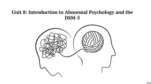 Preview of (VIDEO LECTURE) Introduction to Abnormal Psychology and the DSM-5 Video Slides