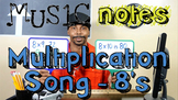 8's Multiplication Song - Show You How to Count By 8's