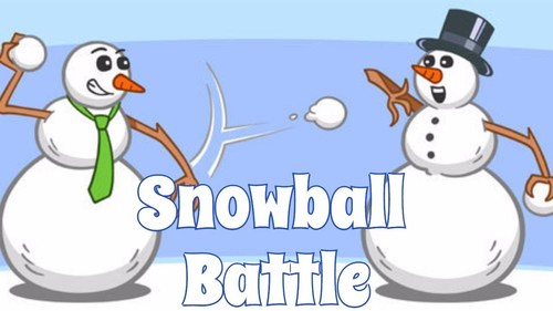 Preview of Practice Using New Vocabulary & Any Target Languages - Snowball Battle