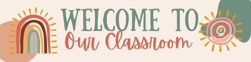 Boho Google Classroom Banner by Jennifer Travison | TPT