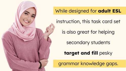 Modals in Grammar Review and Remediation for Adult ESL | Task Cards