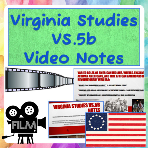 Preview of Virginia Studies VS.5b Notes Recording