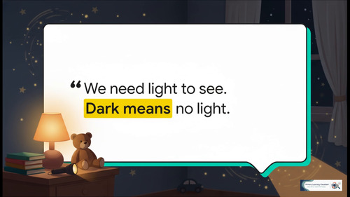 Preview of Lights & Shadows: We Need Light to See | Science Video Lesson