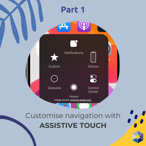 Preview of Apple Accessibility Series — AssistiveTouch — Bite-sized PL Video + Guide