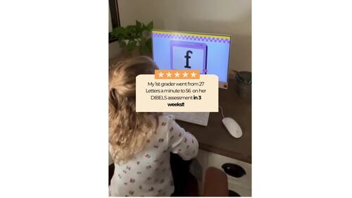 Letter Naming Fluency Video