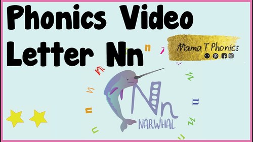 Preview of Phonics Letter N  Learn to identify, write, say, sing and find the letter N.