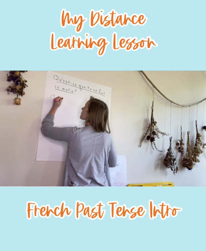 How I Still Use Comprehensible Input in Distance Learning Demo Lesson