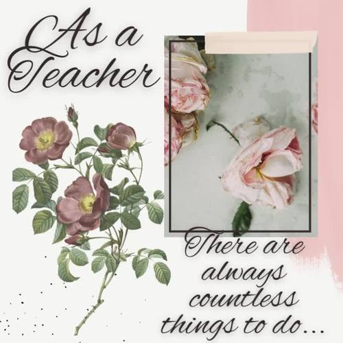Year at a Glance | Floral Teacher Planner by Mrs Dennys Den | TPT