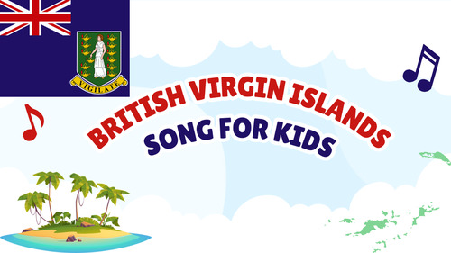 Preview of British Virgin Islands Song for Kids | Learn About the British Virgin Islands |