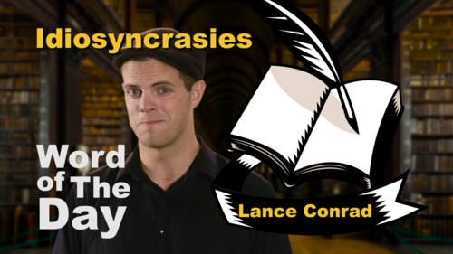 Word of the Day - Idiosyncrasies by The Storyteller Teacher | TpT