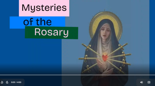 Preview of Mysteries of the Rosary Sing Along