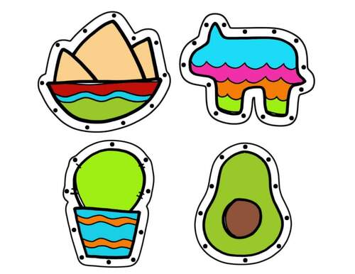 Cinco De Mayo Lacing Cards by Crafted with Bliss by Teacher Pia | TPT