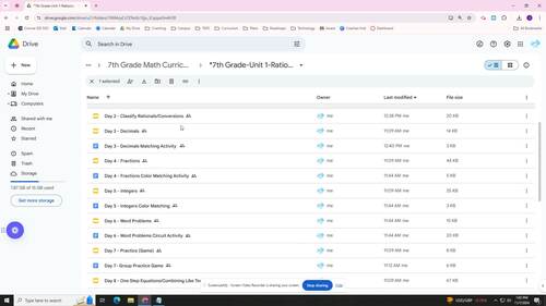 7th Grade Math Lessons & Activities-Unit 1-Rationals & Equations