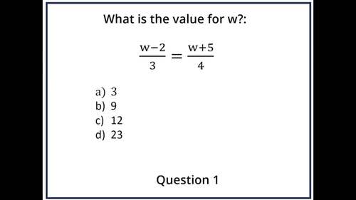 Multi-Step Equations PowerPoint Review by Algebra Beagle | TPT