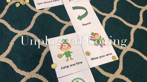 St. Patrick's Day Activity: Unplugged Coding and Movement Game At Home ...
