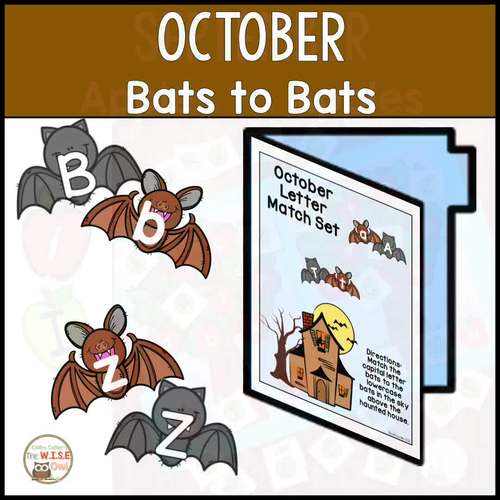 File Folder Games Letter Match Literacy Centers Science of Reading K-1 ...