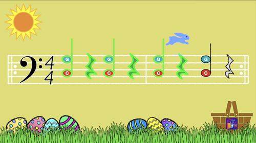 Preview of Easter Egg Hunt - Bass Bordun (minus 1 track)