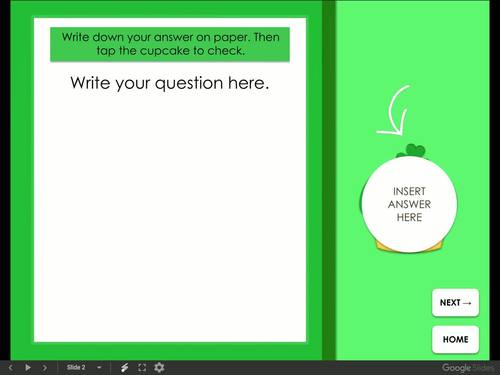 Google Slides PPT Game Template | Editable Self-Checking | St. Patrick ...