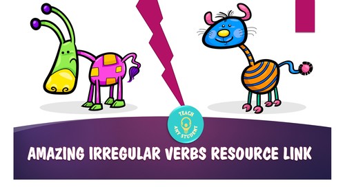 Preview of Amazing Irregular Verbs Resource