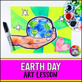 Earth Day Art Lesson Activity, Our Planet Art Project for 